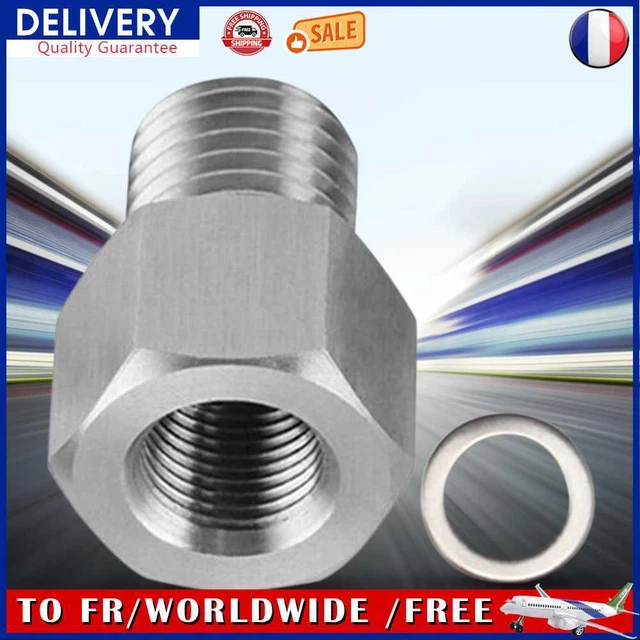 Car Engine Oil Pressure Sensor Adapter for LS Engine Swap (M12x1.5-1/8 NPT)