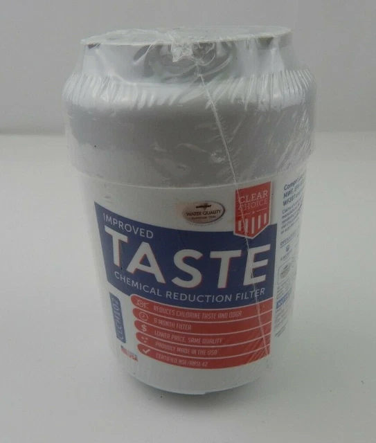 CLEAR CHOICE CLCH102 MWF Refrigerator Water Ice / GE Fridge Filter