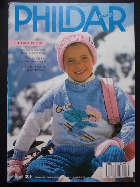 Catalogue De Modèles De Tricot Phildar Ancien - N°102 Automne-Hiver 1983 - Occasion