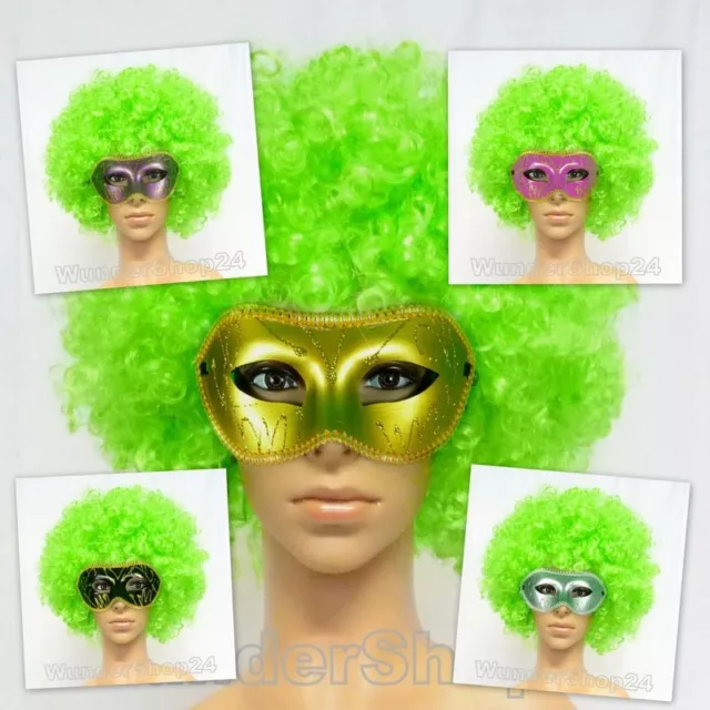 Restposten Karneval Fasching Kostüm Sexy Venezianische Maske Damen