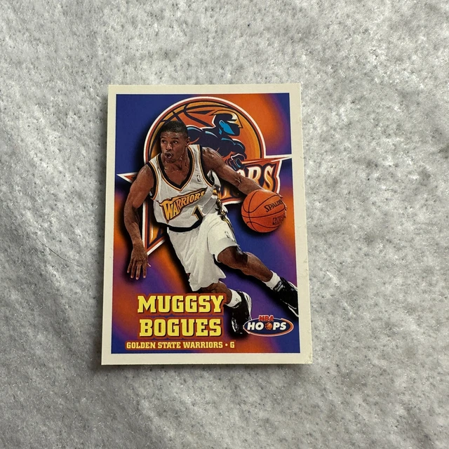199798 NBA HOOPS Basketball Card Muggsy Bogues Golden State Warriors