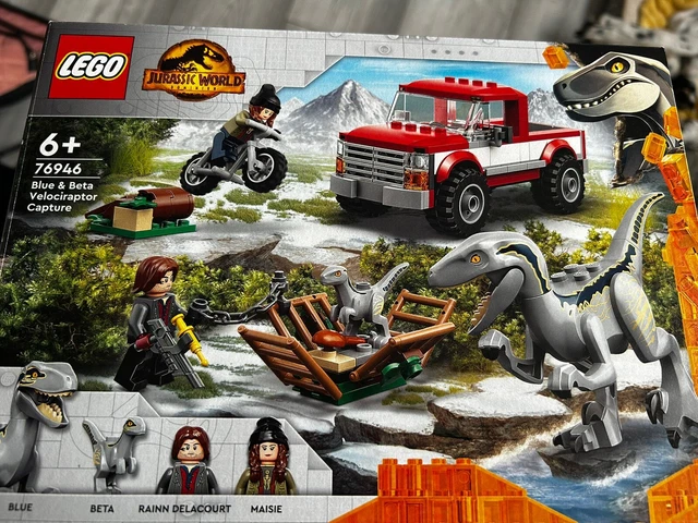 LEGO JURASSIC WORLD Blue & Beta Velociraptor Capture £6.00 - PicClick UK