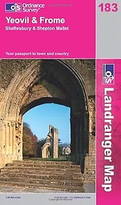 Yeovil and Frome (OS Landranger Map Series), Ordnance Survey, Used; Good Book
