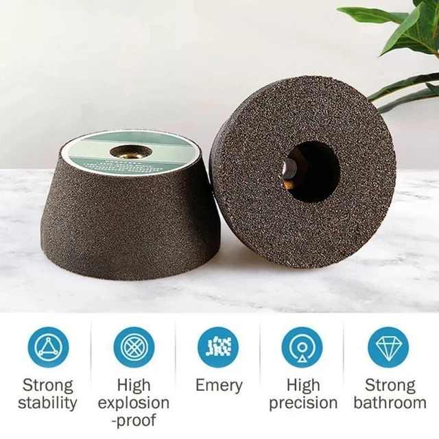 Efficiente Ruota Lucidante Emery per Tipo 100 Smerigliatrice Angolare Lucidatura Superiore