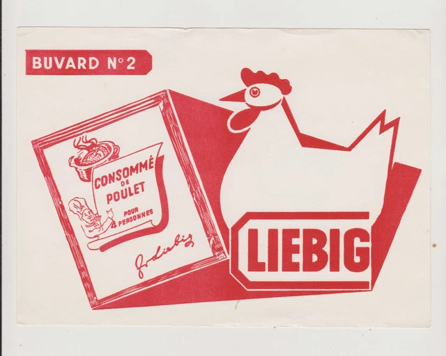BUVARD PUBLICITAIRE ANCIEN années 60 la vache sérieuse la ferme EUR 1