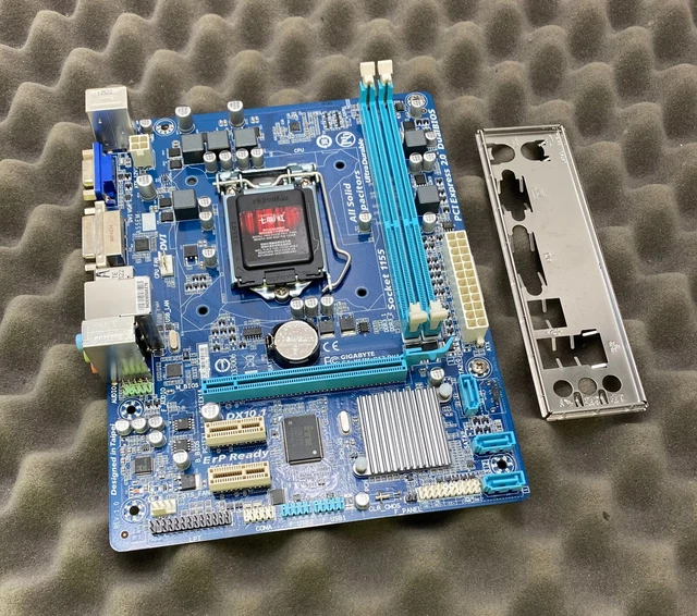GIGABYTE GA-H61M-DS2 DVI REV: 1.0 Socket 1155 / LGA1155 Motherboard ...