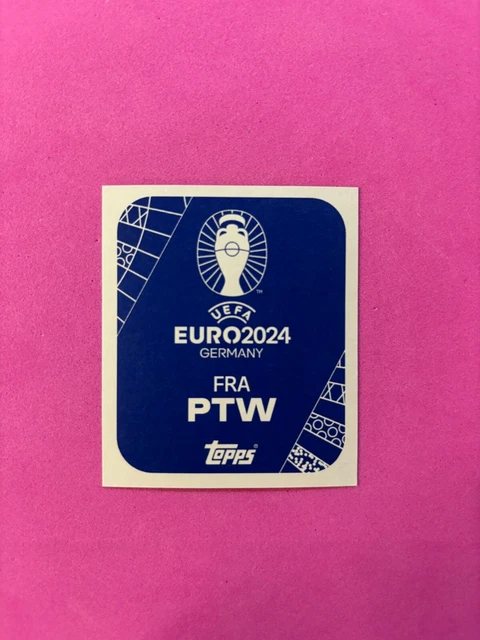 EM 2024 /EURO 2024, Sammelsticker Svk 1 Vereinslogo Slovakia EUR 1,00 - DE