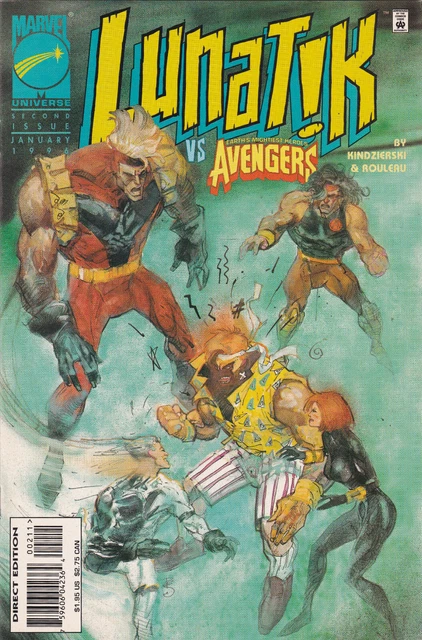 Lunatik #2, Mini (1995-1996) Marvel Comics, High Grade
