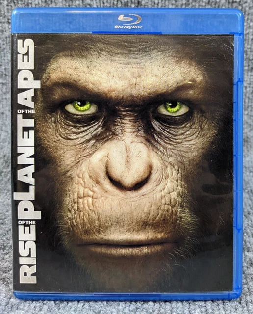 RISE OF THE Planet of the Apes (Blu-ray/DVD, 2011, Lot de 2 disques