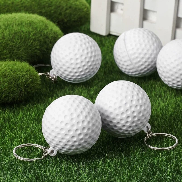 20 Pack Ball Keychains for Party Favors, Ball Stress Ball,School Carnival R U7D5 2