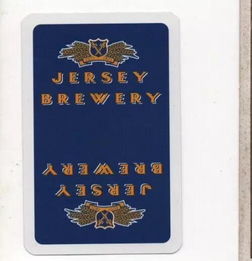 Jersey - Vintage Brewery Playing Card - Jersey Brewery