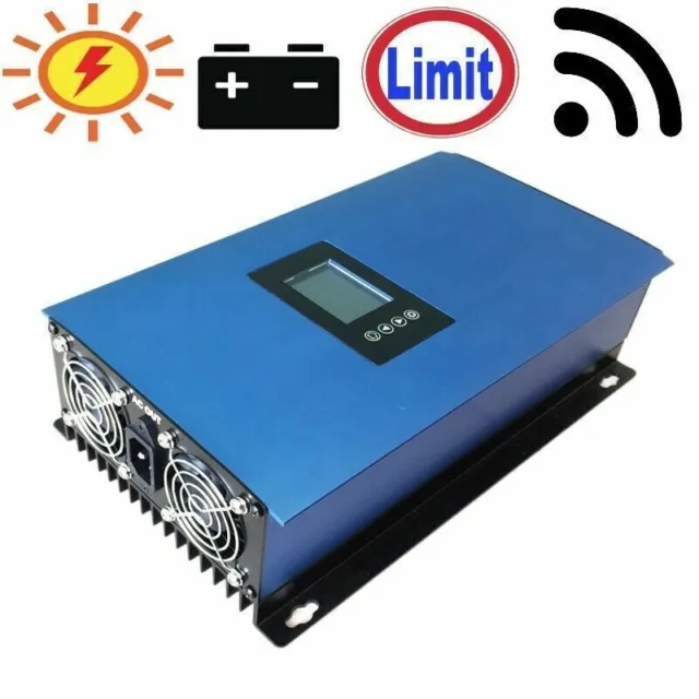 1000W Solar Grid Tie Inverter with Power Limiter Sensor DC22-60V AC110/220V Auto