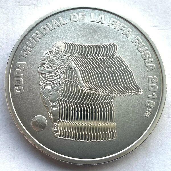 Argentina 2018 World Cup 5 Pesos Silver Coin,Proof