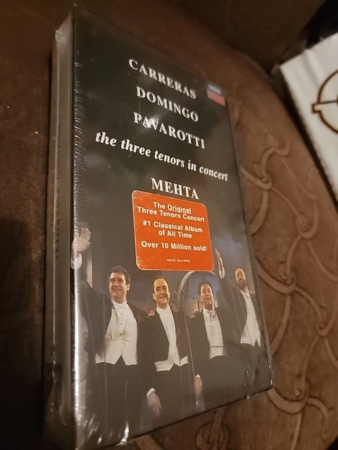 THE THREE 3 Tenors In Concert MEHTA [VHS] New And Sealed $10.36 - PicClick