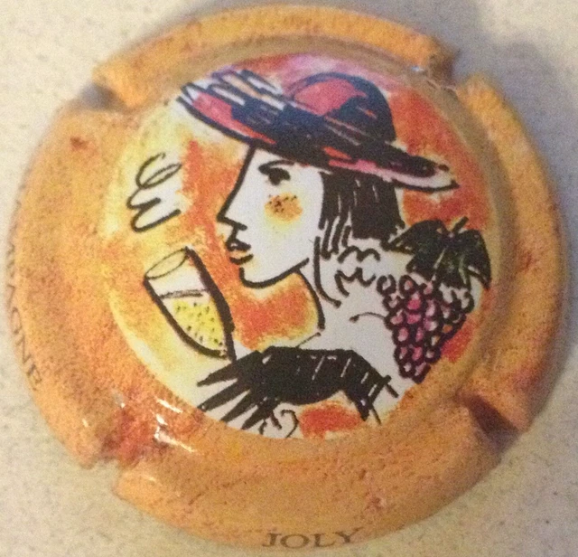 Capsule de champagne JOLY (22. jéroboam contour caramel)