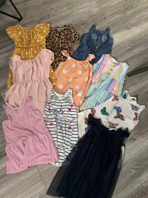 Baby Girls Big Bundle Summer Clothes Dresses Playsuits 18-24 months Next H&M TU