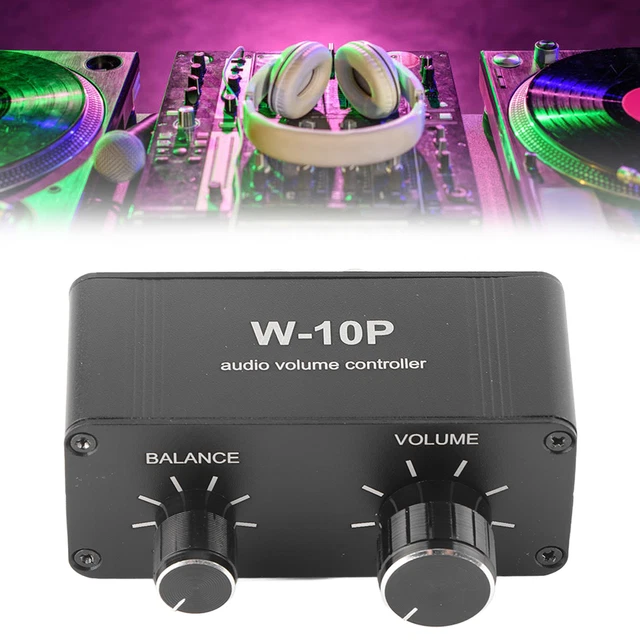 SOUND AMPLIFIER NOISE Reduction 3.5mm AUX Jack Music Controller Stereo