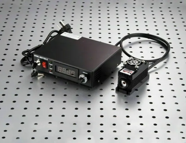 473nm 20mW Blue Dot Laser Module + TTL/Analog + TEC + Digital Adjustable Supply