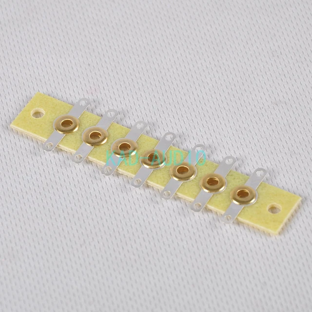 4pcs Terminal Strip Board 7 plugs Point to Point Guitar Tube Amplifier DIY