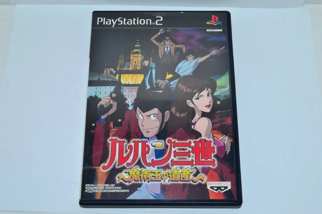 Lupin the 3rd Treasure of the Sorcerer King PS2 SONY PlayStation 2 from Japan