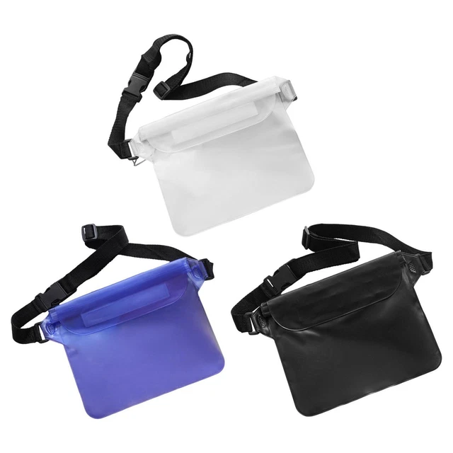 Sac Banane étanche Brinny - 3 Poches Zippées - Sangle Réglable 66-108 Cm - Pour Sport Et Voyage