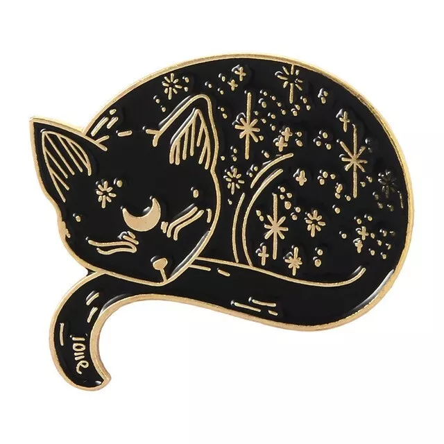 Cat brooch pin discount