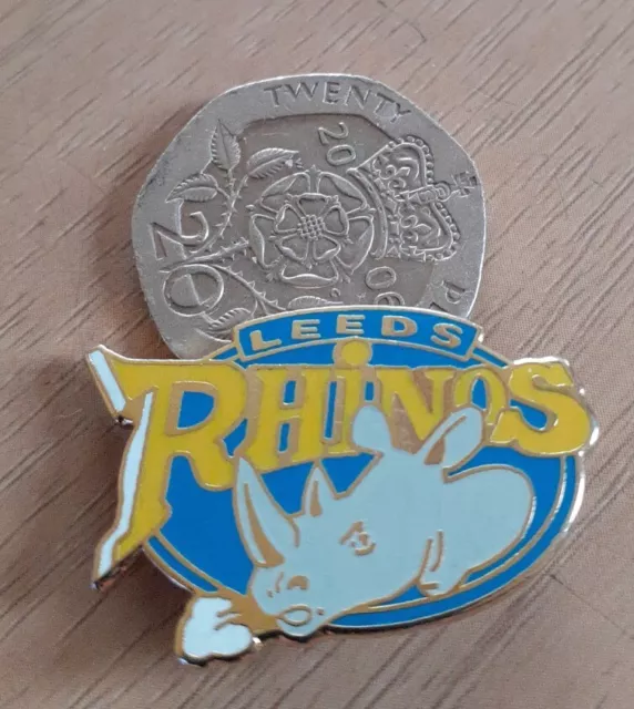 Larger Leeds Rhinos Rugby 🏉 League BADGE