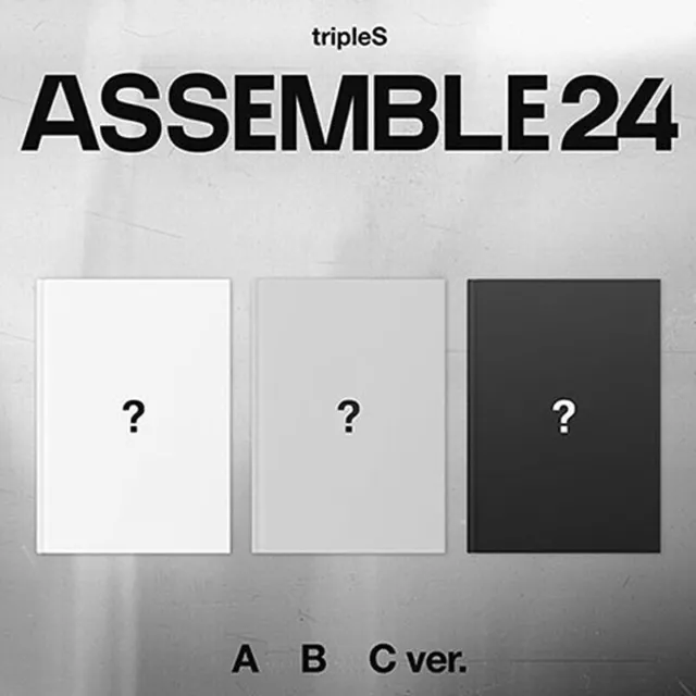 TRIPLES ASSEMBLE24 Album 3 Ver SET/3CD+3 Book+3 Objekt+9 Sticker+6 Card+3 Poster