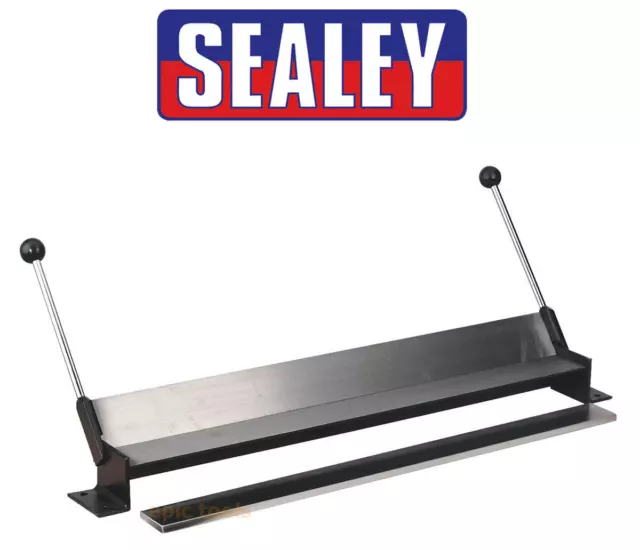 SEALEY DF760 Bench Mounting 17 Gauge Garage Sheet Metal Rod Folder Bender Former