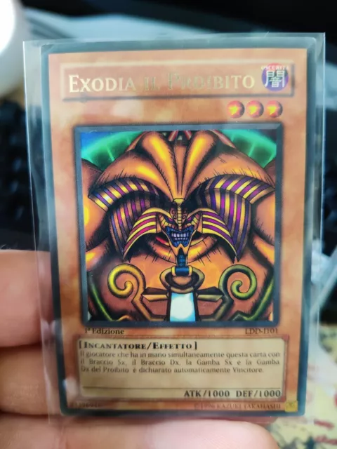 Yu-Gi-Oh Exodia Il Proibito LDD Prima edizione!! Italiano version.