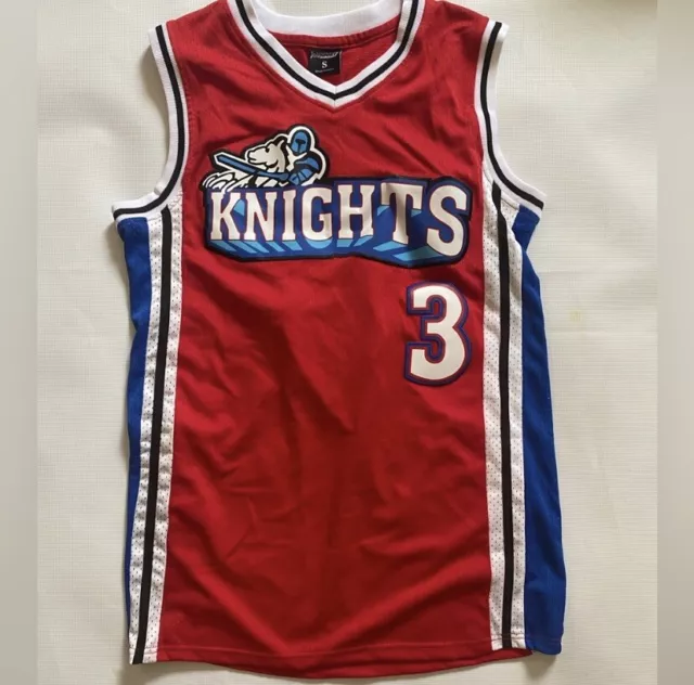 Calvin Cambridge 3 Los Angeles Knights White Basketball Jersey with Like  Mike Patch — BORIZ