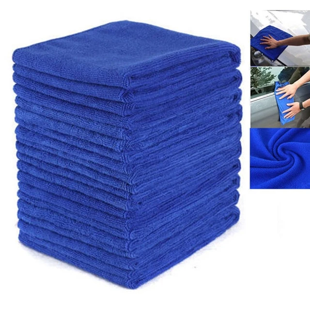 10 un. toallas de microfibra para lavar autos limpieza del hogar lavado paño de limpieza