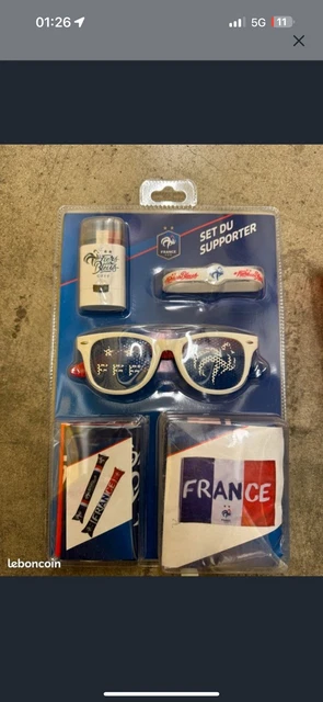Maquillage Tricolore En Stick Bleu Blanc Rouge – Supporteur Équipe De France, Rugby Foot, Fête Et Match