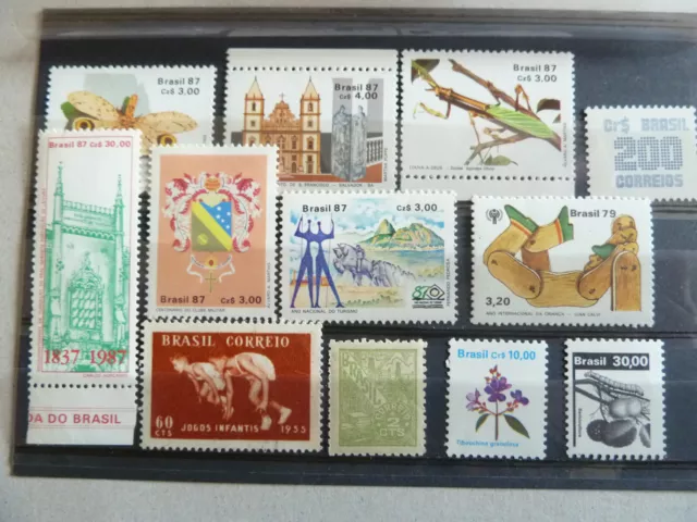 Bresil Lot De  Timbres Neufs **/*  Tous Differents