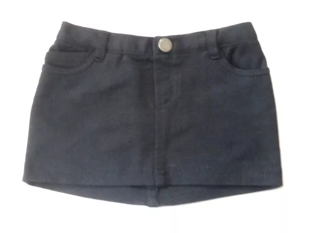 Toddler Girls Baby Gap Black Mini Skirt Size 12-18 Months