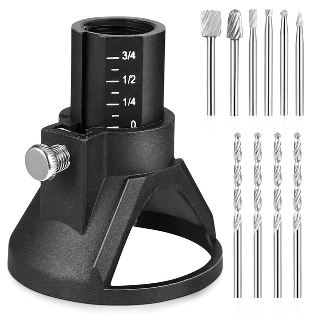 FRESATURA ELETTRICA FRESATRICE elettrica trapano intaglio set rotante