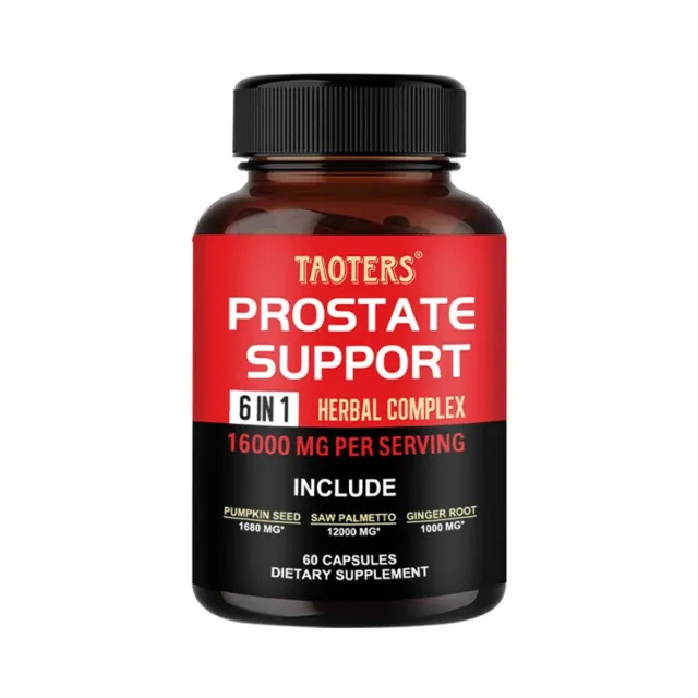 Saw Palmetto Extract 600 mg | 60 Capsules | Prostate Supplement
