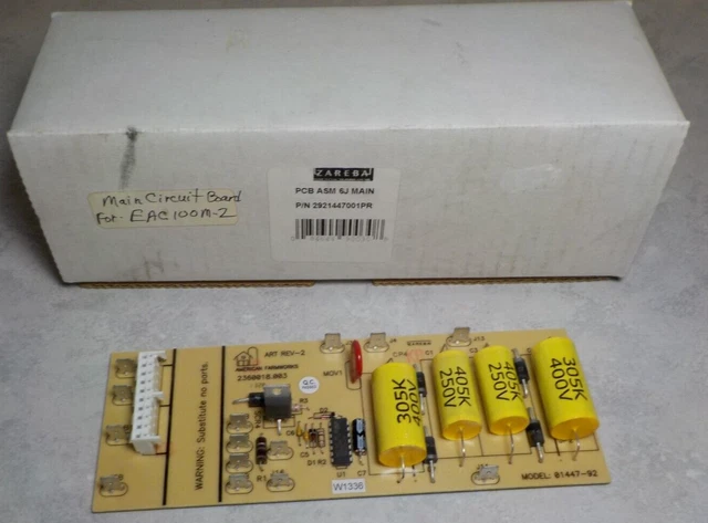 Zareba Electric Fence Main Circuit Board 6J Replacement 2921447001Pre Ac 100 M
