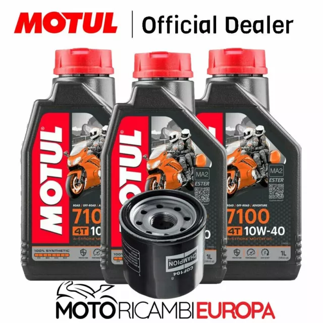 KIT TAGLIANDO OLIO MOTUL Yamaha Tracer 9 GT 21 CON FILTRO OLIO SPECIFICO