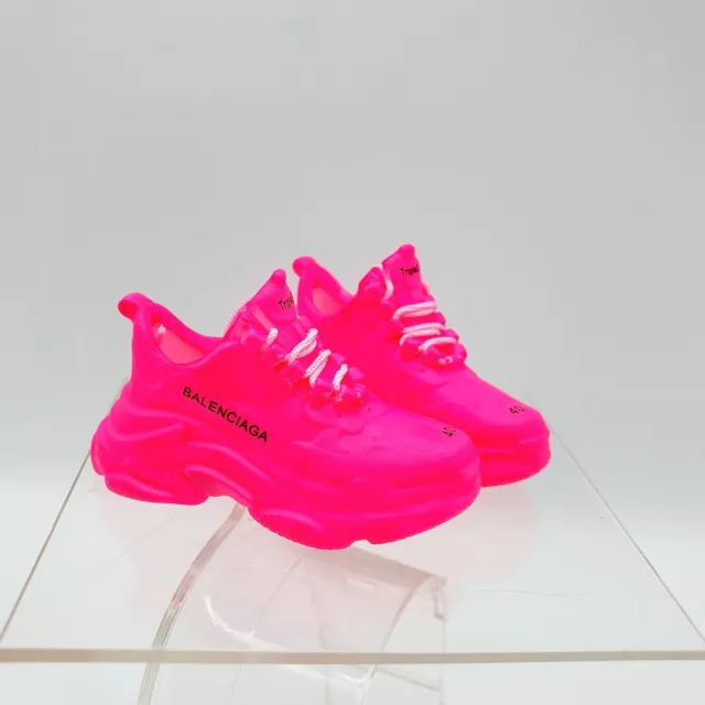 Fashion Royalty/poppy parker/NU Face/barbie- doll Trainers/Sneakers Pink Shoes