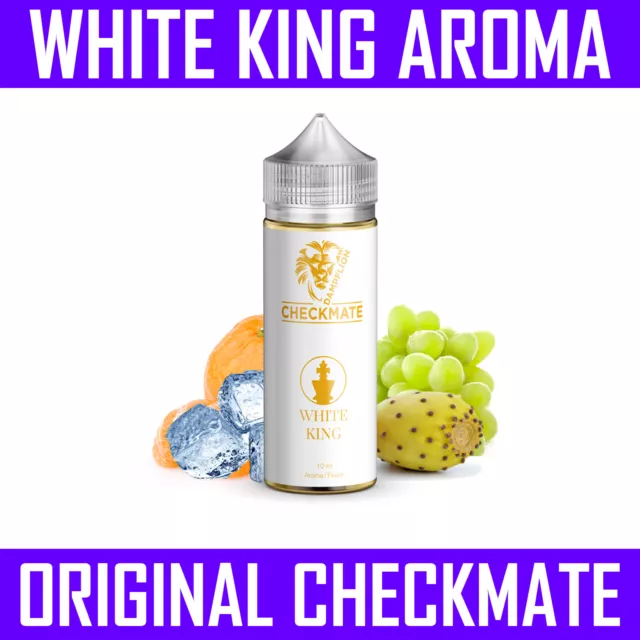 Checkmate White King 10ml Aroma E-Zigarette White King E-Liquid Checkmate Aroma