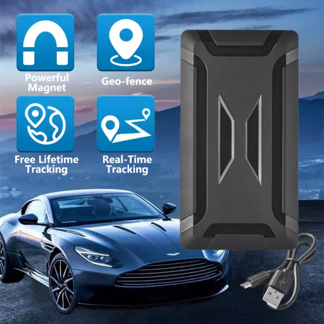 30000mAh 4G Sim GPS Tracker Magnetic Vehicle Car Real Time Tracking locator NEW