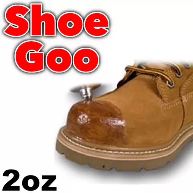 Shoe Goo 2oz ( 59.1ml ) Clear Adhesive Glue Repair Waterproof BOOT & GLOVES