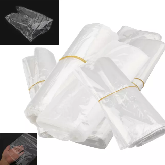 POF Heat Shrink Wrap Bag Transparent Film Heat Seal Pouch Gift Packing Lot New