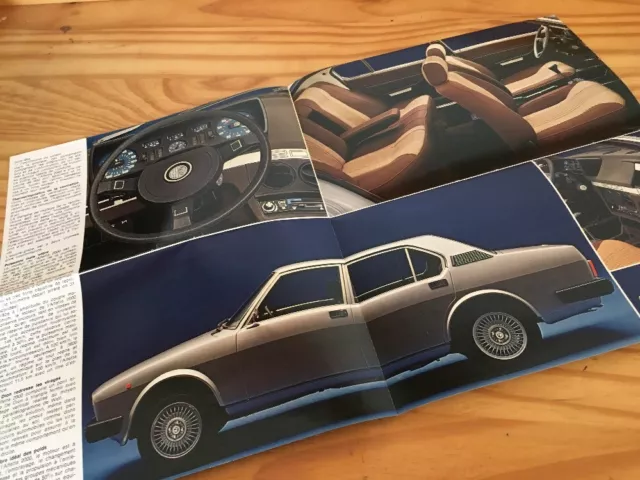 Alfa Roméo Alfasud 2000 prospectus brochure prospekt dépliant français 3