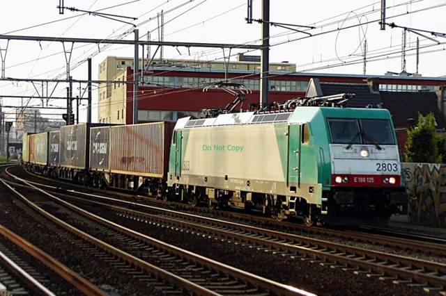 F10 6x4 Glossy Photo SNCB Class 28 2803 @ Antwerpen Berchem (2)
