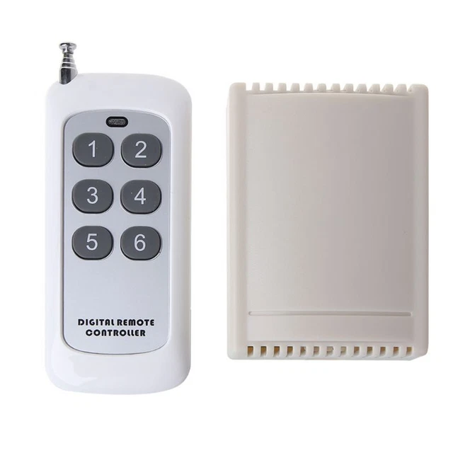 REMOTE CONTROL SWITCH PCB Board 433MHZ Transmitter Cloning Receiver 12V ...