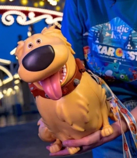 2024 DISNEYLAND DUG 🐕 "Up" Popcorn Bucket With Sound Pixar Fest Pre
