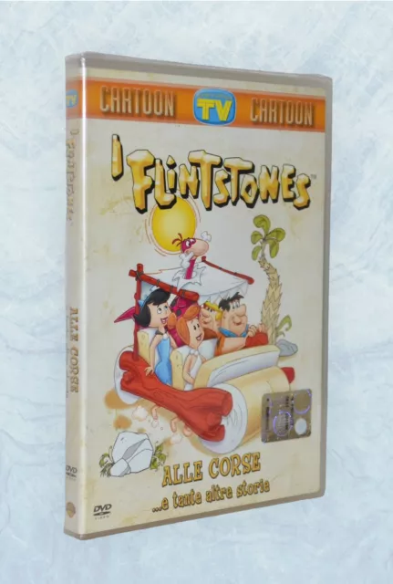 I Flinstones Alle corse (Gli Antenati) (1960) Dvd Editoriale Raro Sigillato