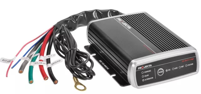 PROJECTA IDC25 DC to DC Dual Battery Vehicle Charger 12V 25A 3 Stage Solar V05 2